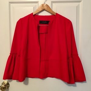 Zara red jacket!